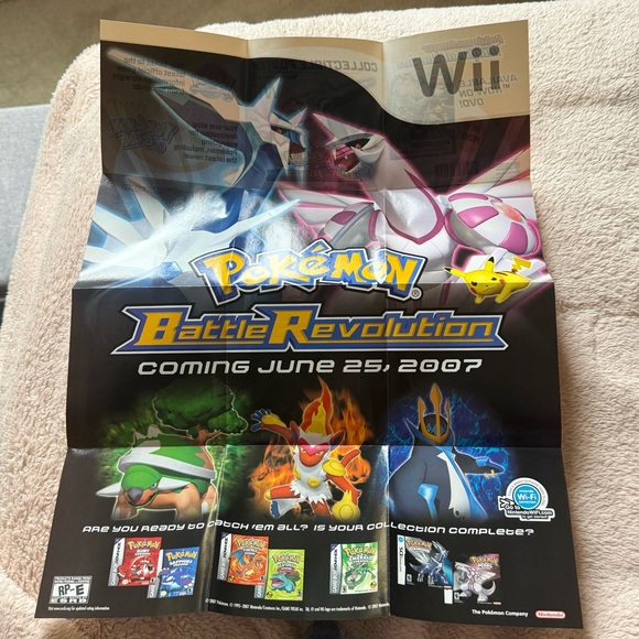 Nintendo DS Pokémon Diamond Version with Poster - NO MANUAL - Picture 4 of 8